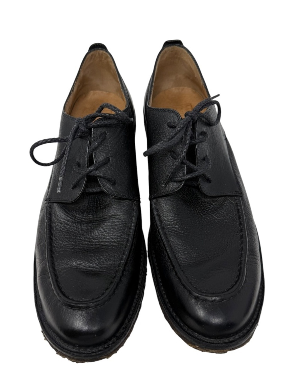 Frye Men’s Black Leather Lace Up Dress Shoes - Picture 11 of 11